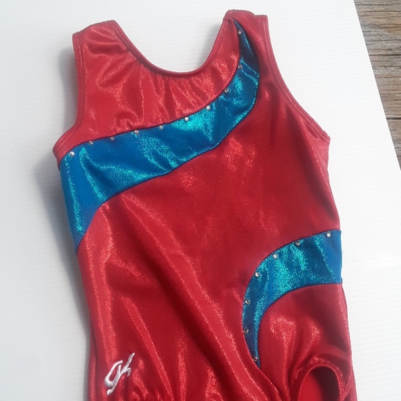 G k Elite sportswear Girl size large leotard - Picture 11 of 14